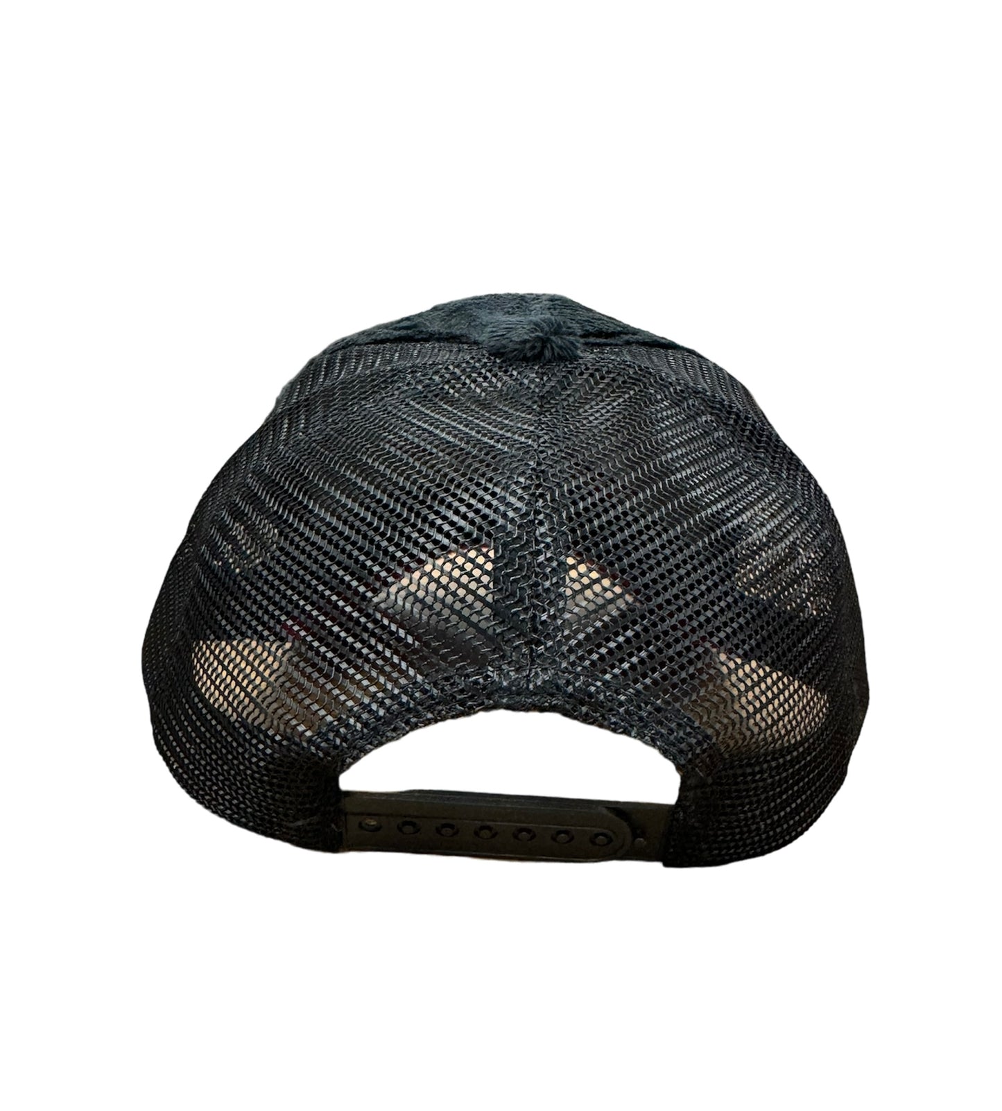 SWYD Black Felt Two-Tone Trucker Hat